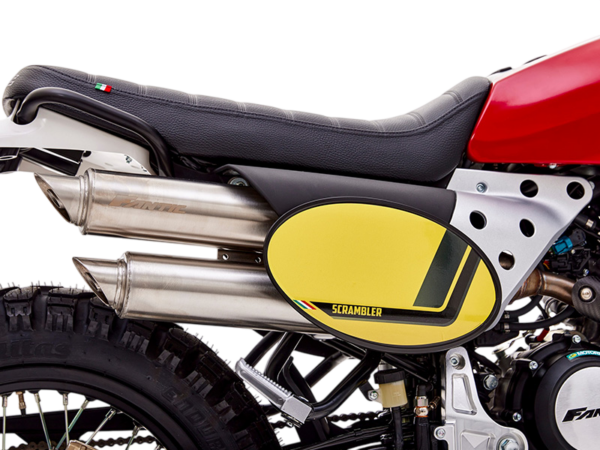 PROMO FANTIC Caballero Scrambler 125 E5 ROUGE – Image 3